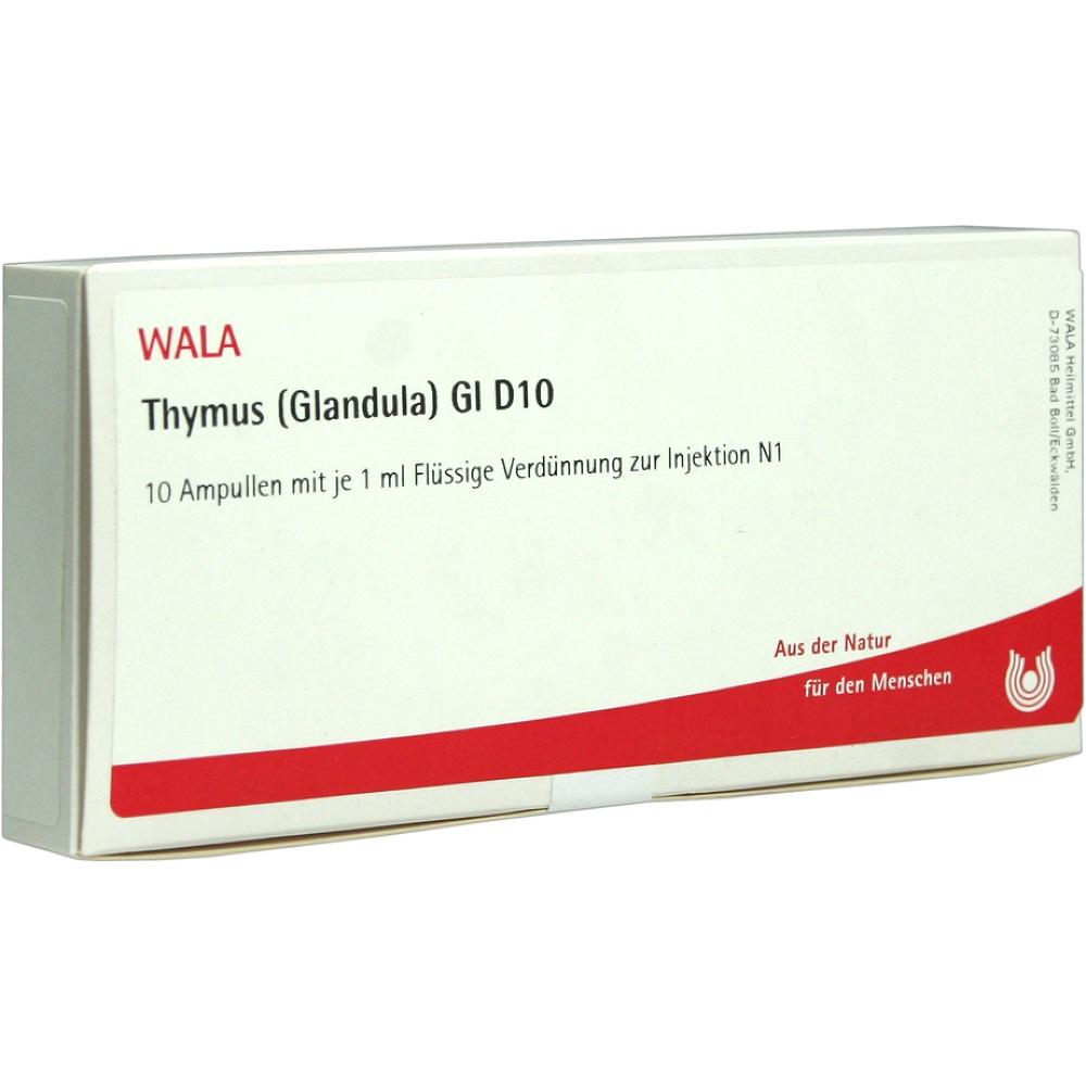 Thymus (Glandula) Gl D10 Ampullen 10X1 ml Ampullen