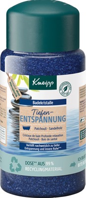 Kneipp Badekristalle Tiefen-ENTSPANNUNG 600 g Salz