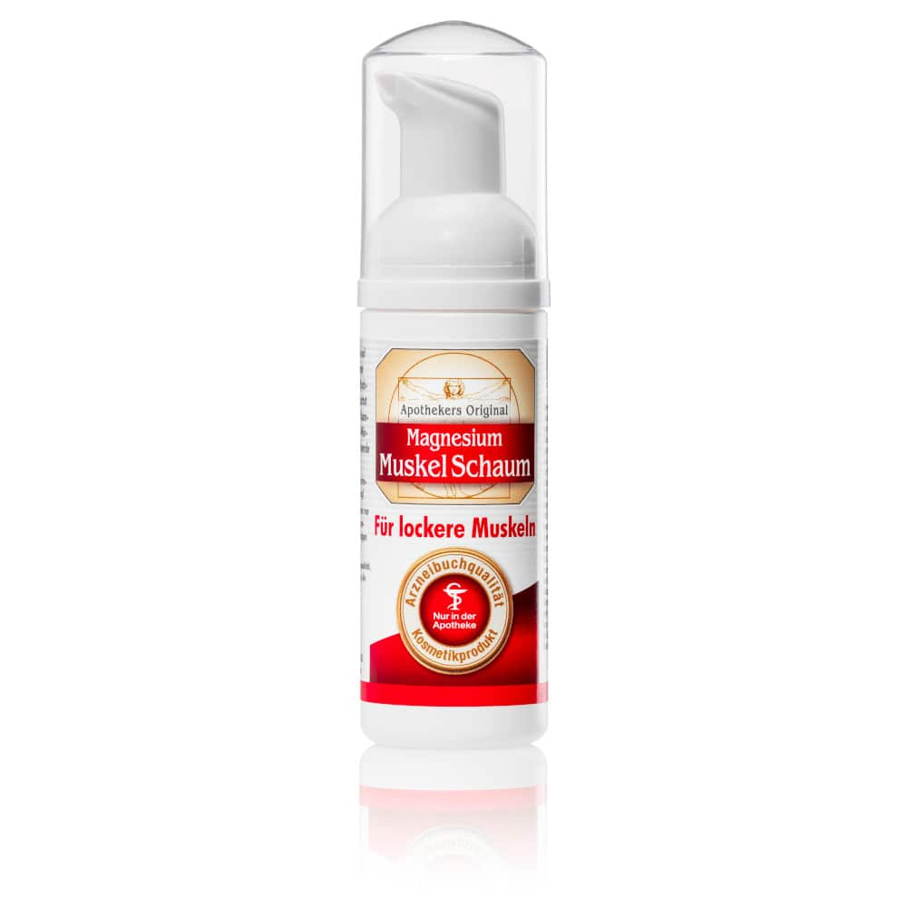 Magnesium Muskelschaum Apothekers Original 50 ml Schaum