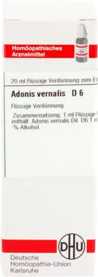 ADONIS VERNALIS D 6 Dilution 20 ml Dilution