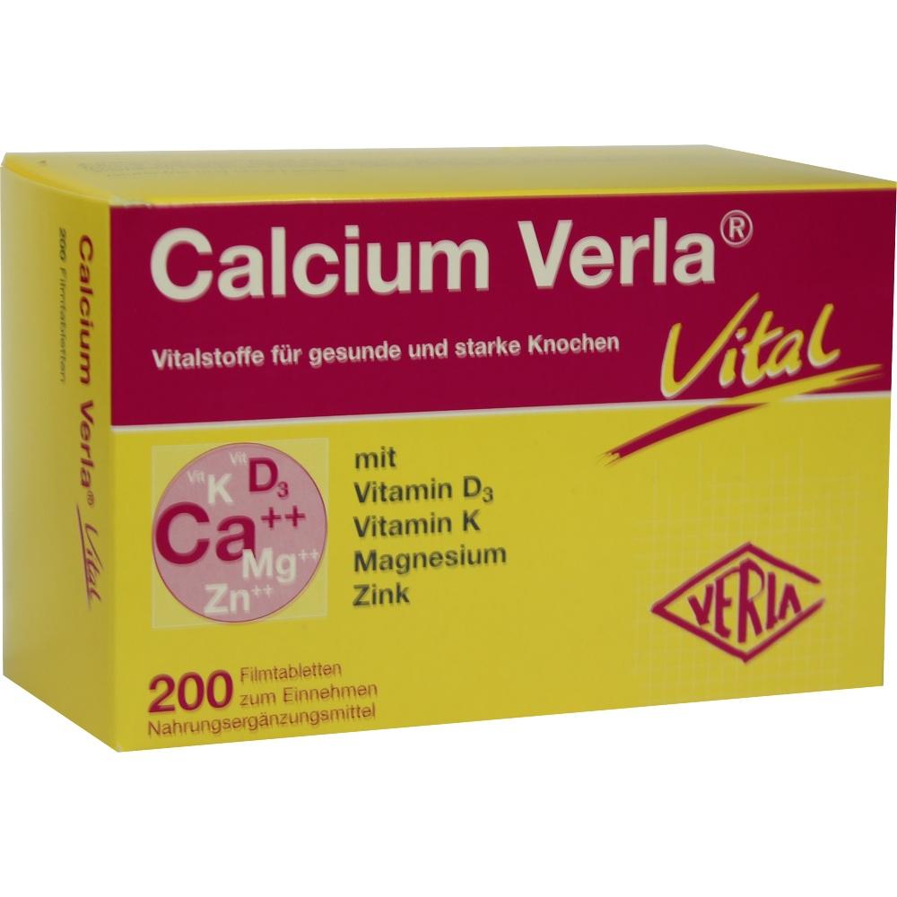 CALCIUM VERLA Vital 200 St Filmtabletten