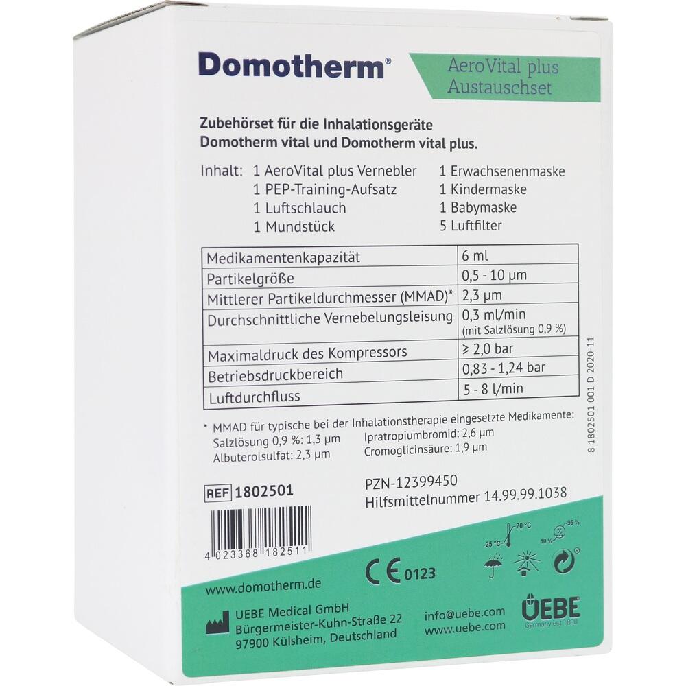 DOMOTHERM vital plus Inhalationsgerät Zubehörset 1 St