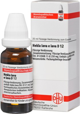HEKLA lava e lava D 12 Dilution 20 ml Dilution