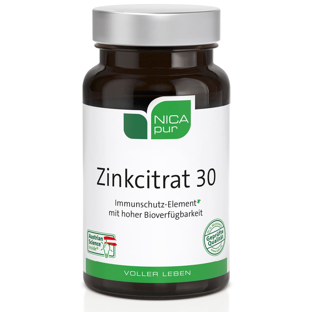NICApur Zinkcitrat 30 60 St Kapseln