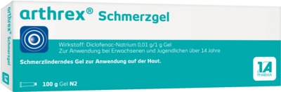 Arthrex Schmerzgel 100 g Gel