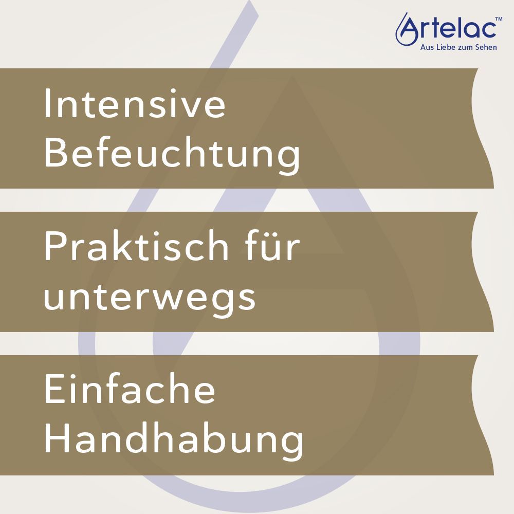 Artelac Complete EDO Augentropfen für trockene Augen 30X0.5 ml Augentropfen