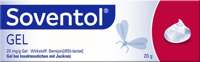 Soventol Gel bei Insektenstichen & Juckreiz auf der Haut 20 g Gel