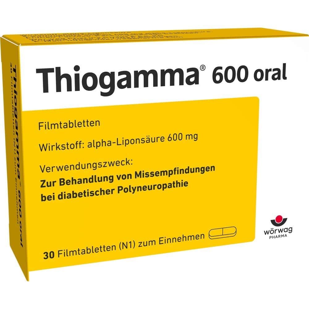 Thiogamma 600 oral 30 St Filmtabletten