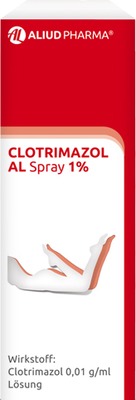 Clotrimazol AL Spray 1% bei Fußpilz