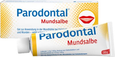 Parodontal Mundsalbe 20 g Gel