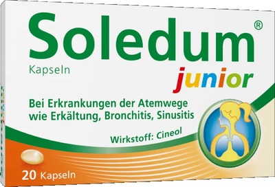 Soledum Kapseln junior 100mg 20 St Kapseln magensaftresistent