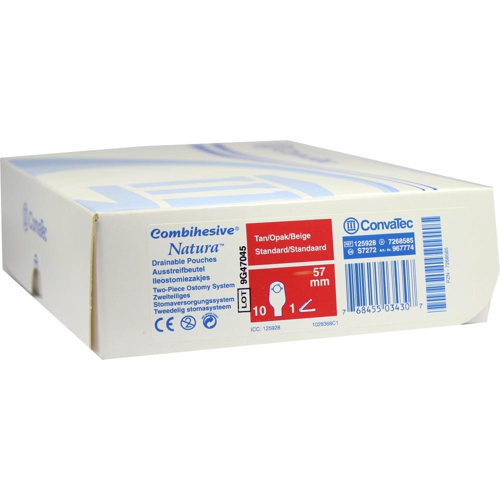 COMBIHESIVE Natura Ausstr.B.2t.57mm standard opak 10 St Beutel
