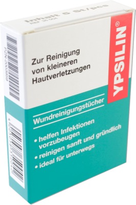 YPSILIN Wundreinigungstücher 5 St Tücher