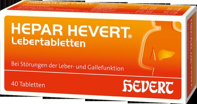 HEPAR HEVERT LEBERTABLETTEN 40 St Tabletten