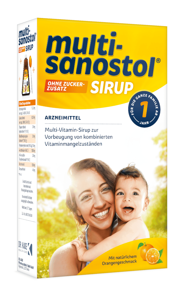 MULTI SANOSTOL Sirup ohne Zuckerzusatz 260 g Sirup
