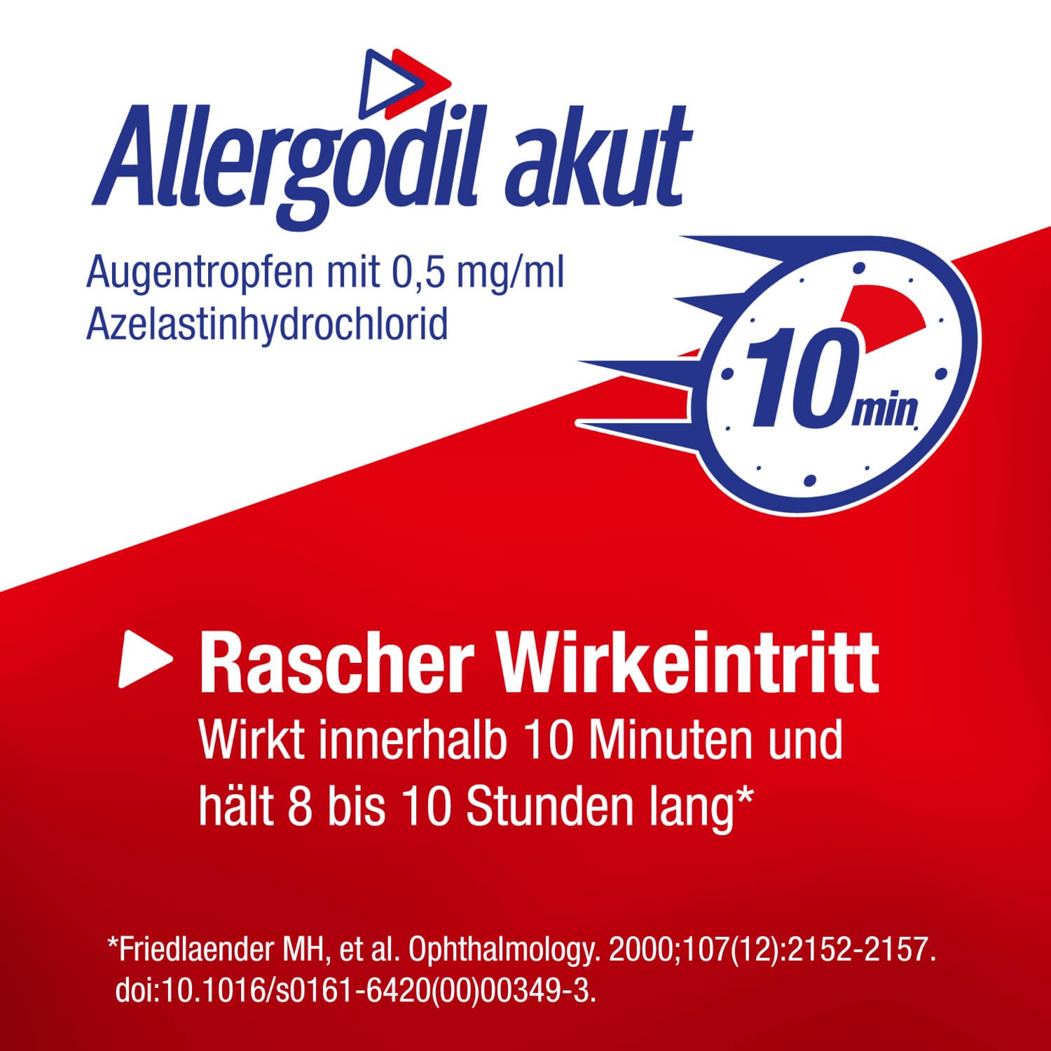 Allergodil akut Augentropfen 6 ml Augentropfen