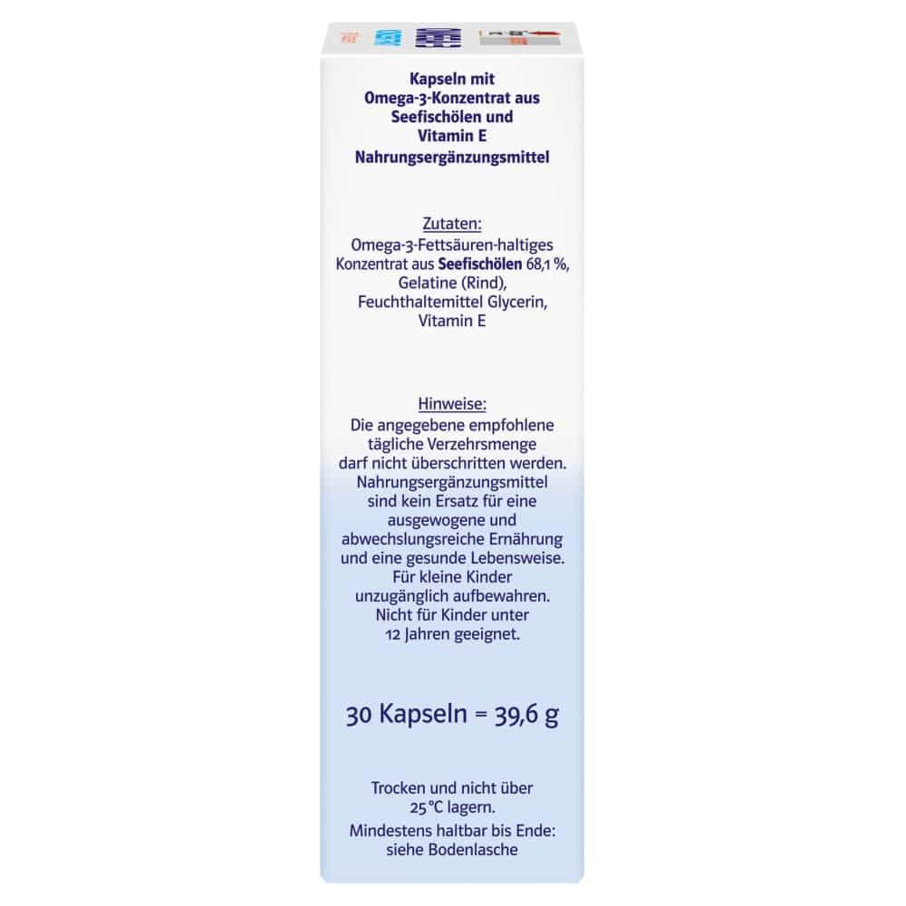 Doppelherz system OMEGA-3 KONZENTRAT 30 St Kapseln
