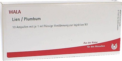 Lien/Plumbum Ampullen 10X1 ml Ampullen
