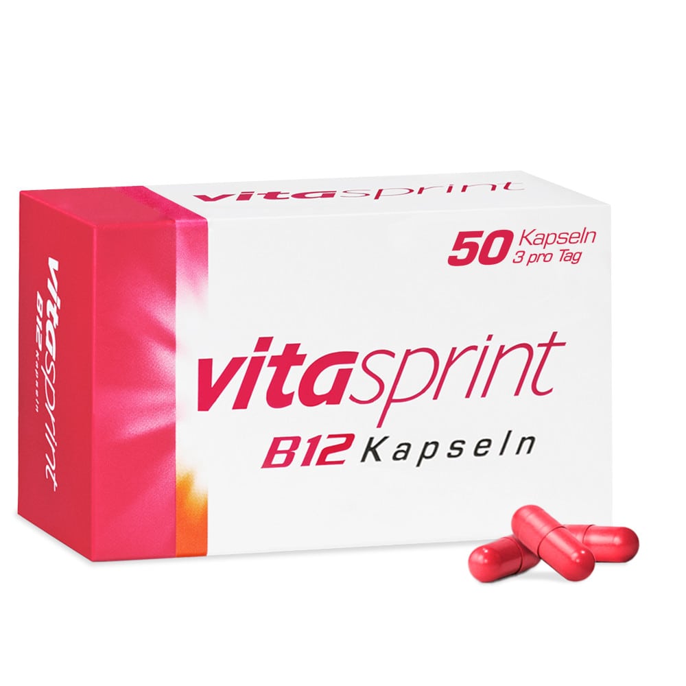 VITASPRINT B 12 Kapseln 50 St Hartkapseln