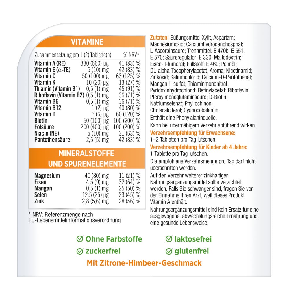 Centrum Frisch & Fruchtig 30 St Lutschtabletten