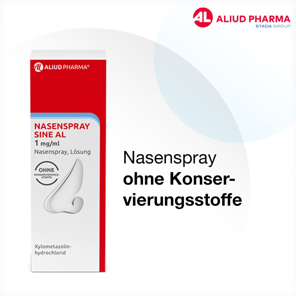 Nasenspray sine AL 1 mg / ml bei Schnupfen