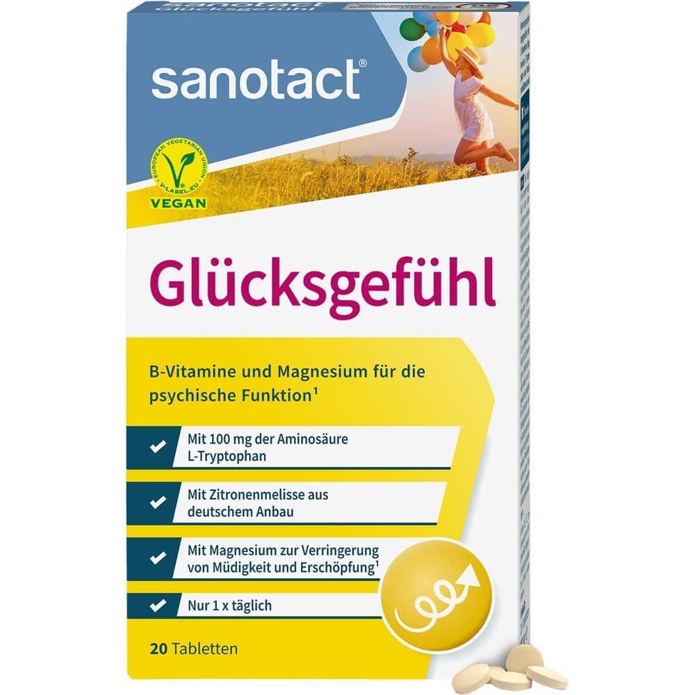 sanotact Glücksgefühl 20 St Tabletten