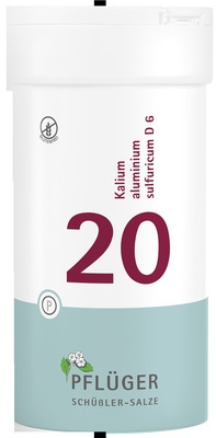 Schüßler-Salz Nr. 20 Kalium aluminium sulfuricum D6 400 St Tabletten