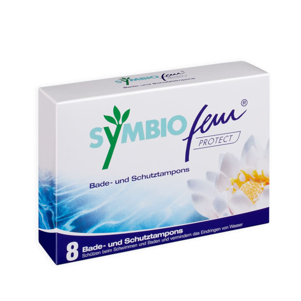 SYMBIOFEM Protect Bade und Schutztampon 8 St Tampon