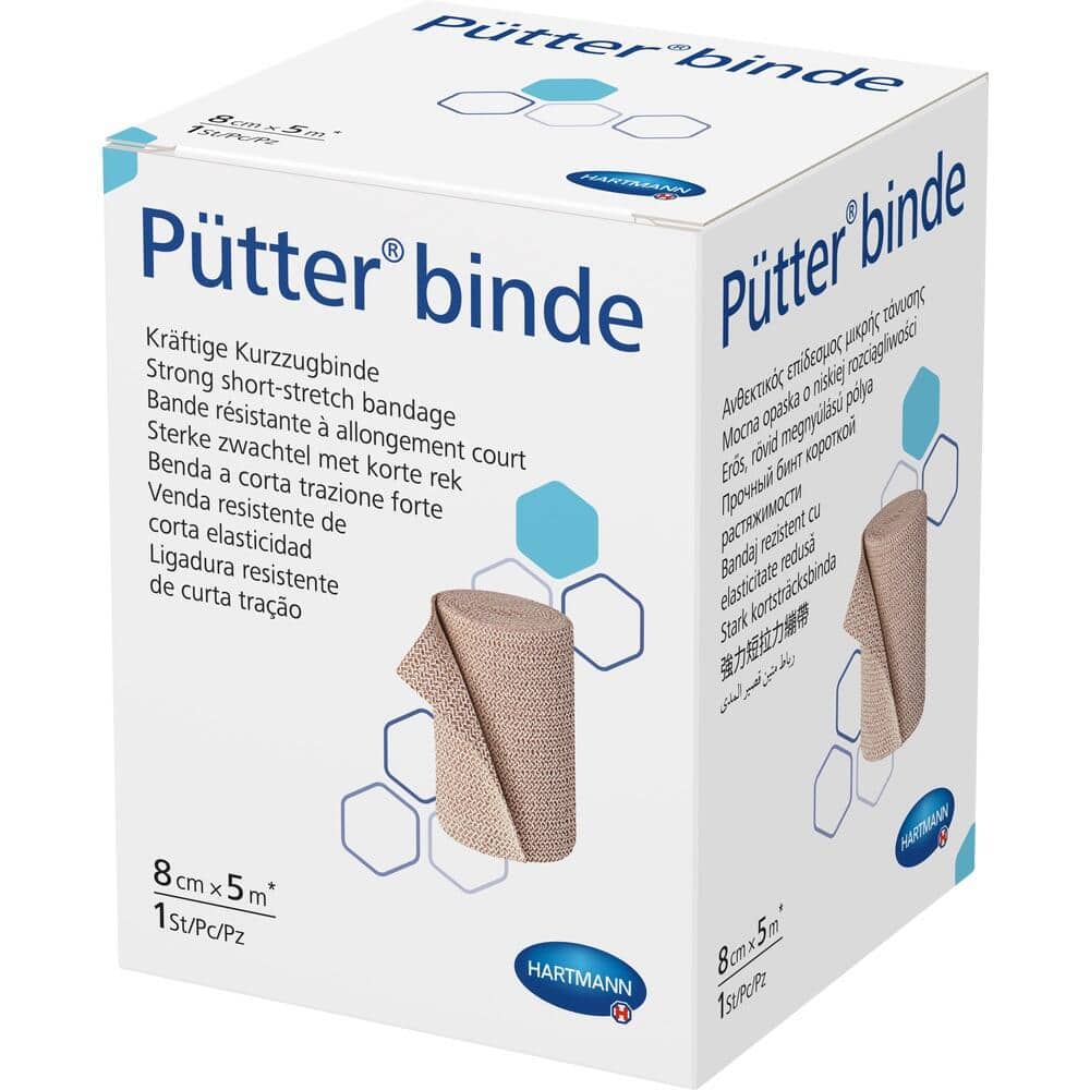 PÜTTER Binde 8 cmx5 m 1 St Binden