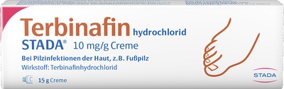 Terbinafinhydrochlorid STADA 10mg/g 15 g Creme