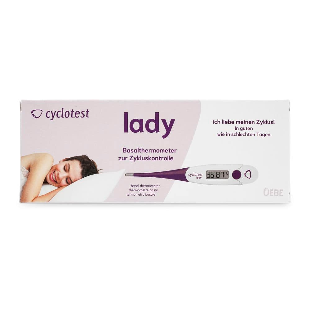 CYCLOTEST lady Basalthermometer 1 St