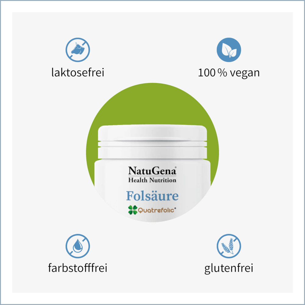 NatuGena Folsäure 120 St Tabletten