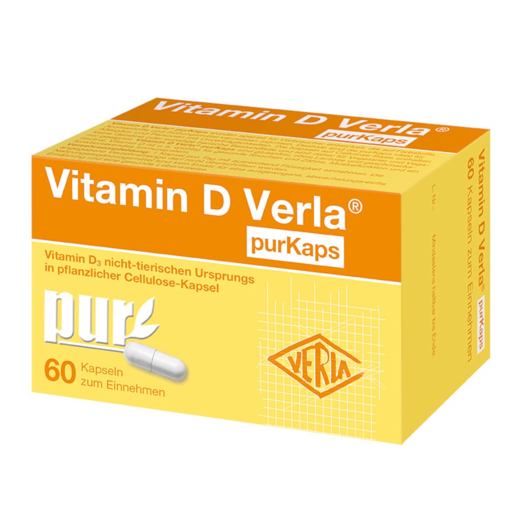 Vitamin D Verla purKaps 60 St Kapseln
