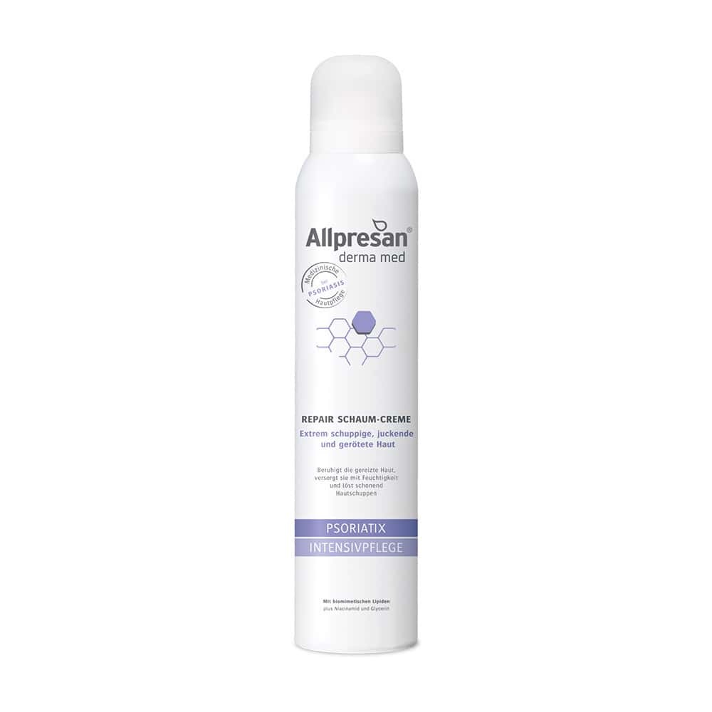 Allpresan derma med PSORIATIX INTENSIVPFLEGE REPAIR SCHAUM-CREME 200 ml Schaum