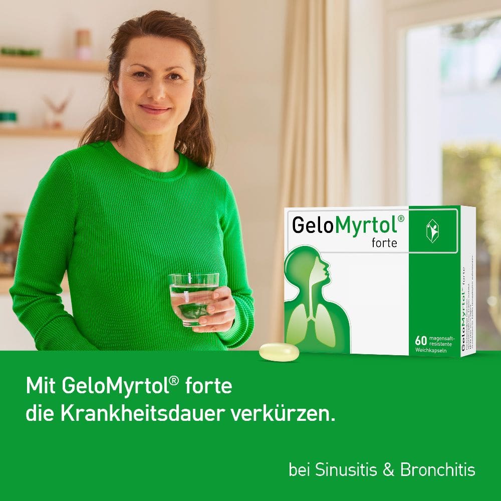 GeloMyrtol forte  60 St Magensaftresistente Weichkapseln