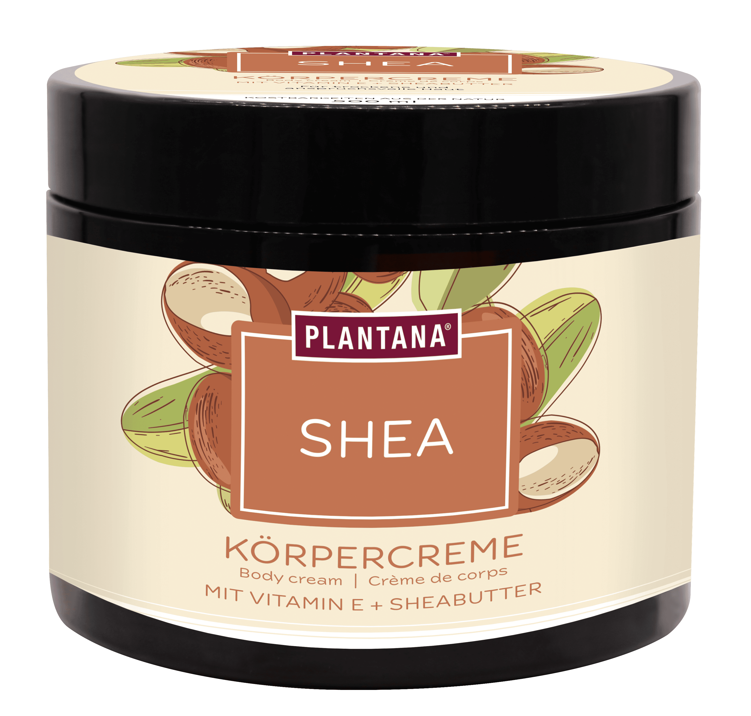 PLANTANA KÖRPERCREME SHEA Butter 500 ml Creme