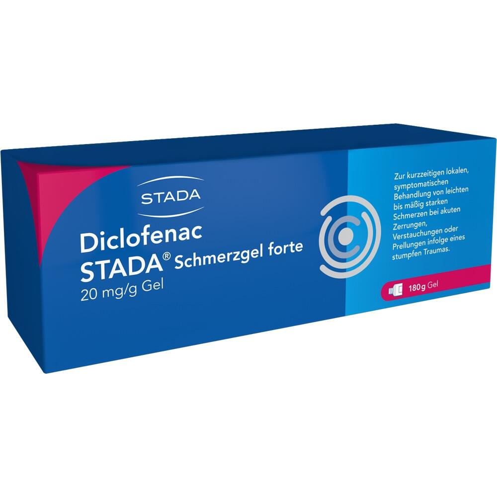 Diclofenac STADA Schmerzgel forte 20 mg/g  180 g Gel