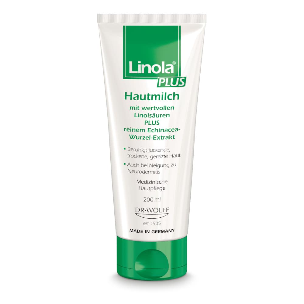 Linola PLUS Hautmilch - Körperlotion 200 ml Lotion