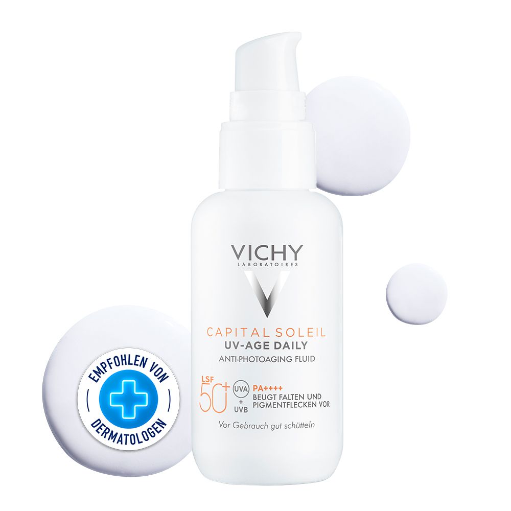 VICHY CAPITAL SOLEIL UV-AGE DAILY LSF 50+ 40 ml Flüssigkeit