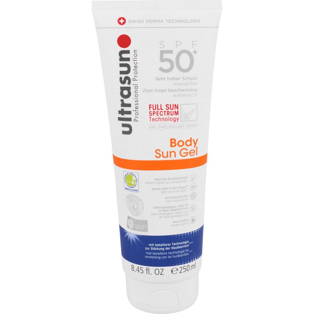 ultrasun Body Sun Gel SPF 50+ 250 ml Gel