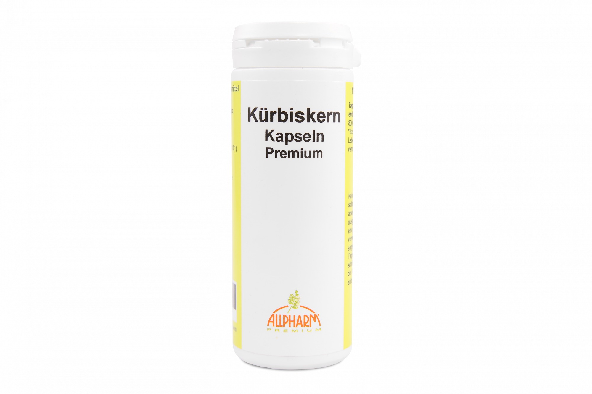 Kürbiskern Allpharm Premium Kapseln 100 St Kapseln