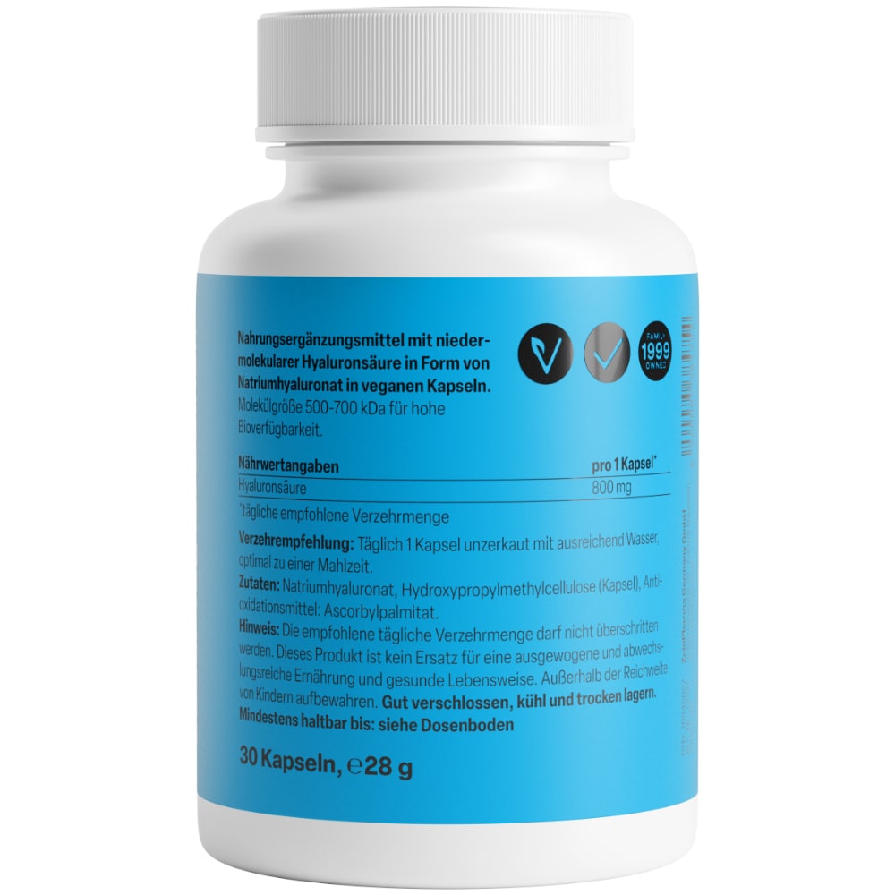Zein Pharma Hyaluron Forte Plus 800mg 30 St Kapseln