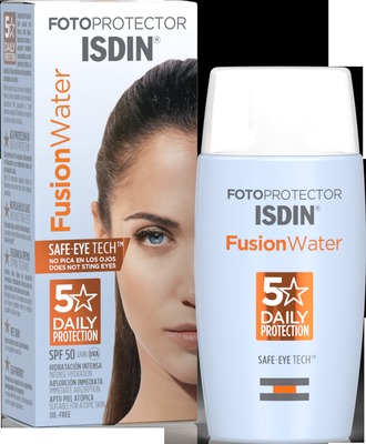 ISDIN FusionWater MAGIC Sonnencreme Gesicht LSF 50 50 ml Emulsion