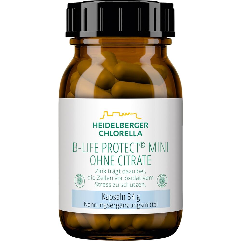 HEIDELBERGER CHLORELLA B-LIFE PROTECT MINI OHNE CITRATE 34 g Kapseln