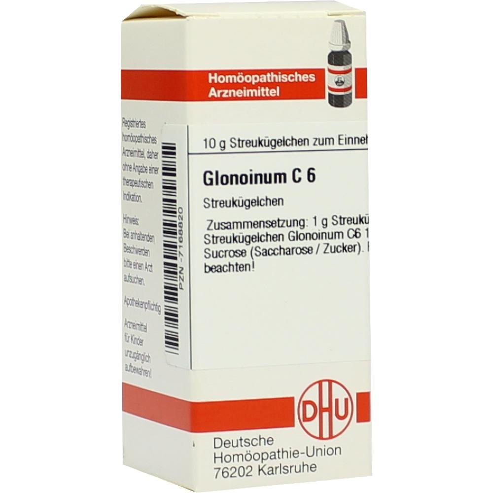 GLONOINUM C 6 Globuli 10 g Globuli