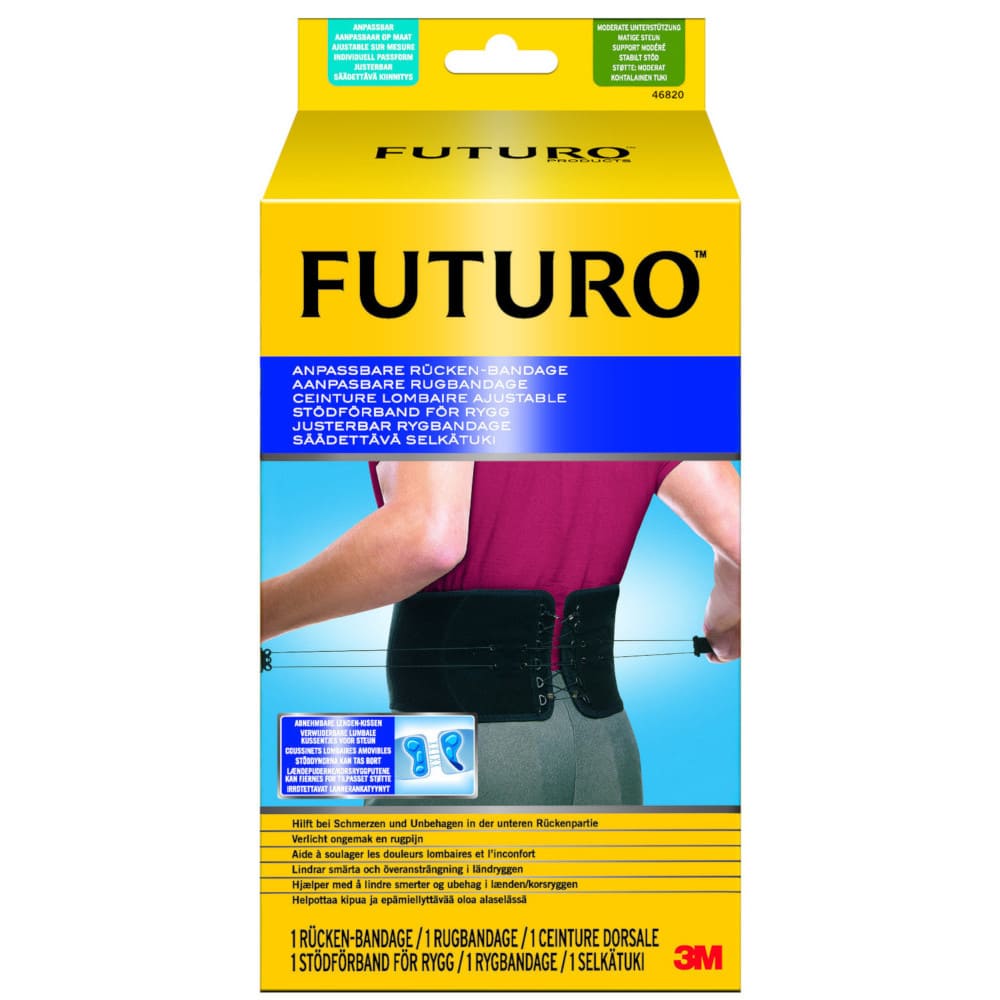 Futuro Rückenbandage Anpassbar 1 St Bandage