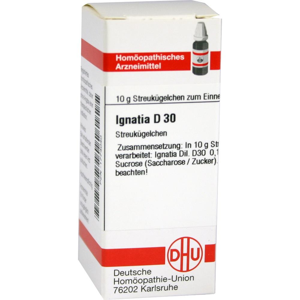 IGNATIA D 30 Globuli 10 g Globuli
