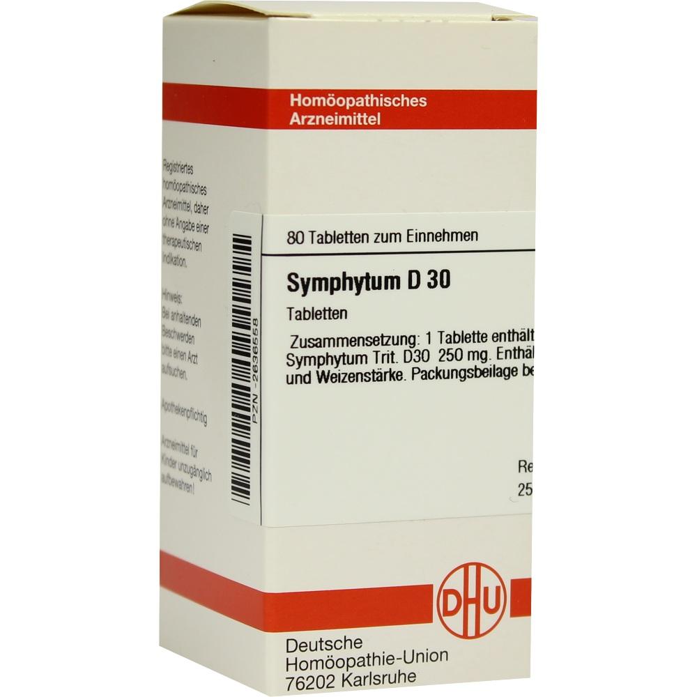 SYMPHYTUM D 30 Tabletten 80 St Tabletten