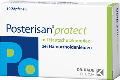 POSTERISAN protect Suppositorien 10 St Suppositorien