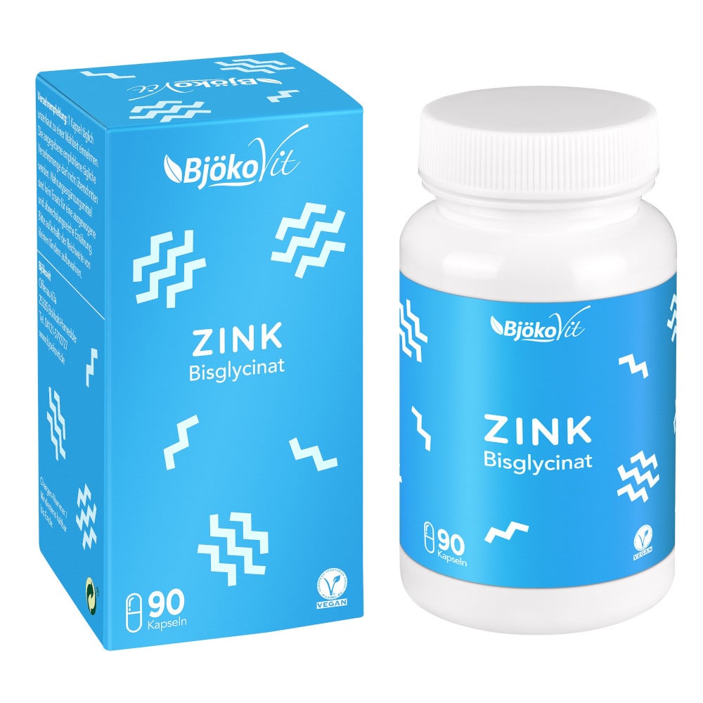 ZINK BISGLYCINAT 25MG VEGA 90 St Kapseln